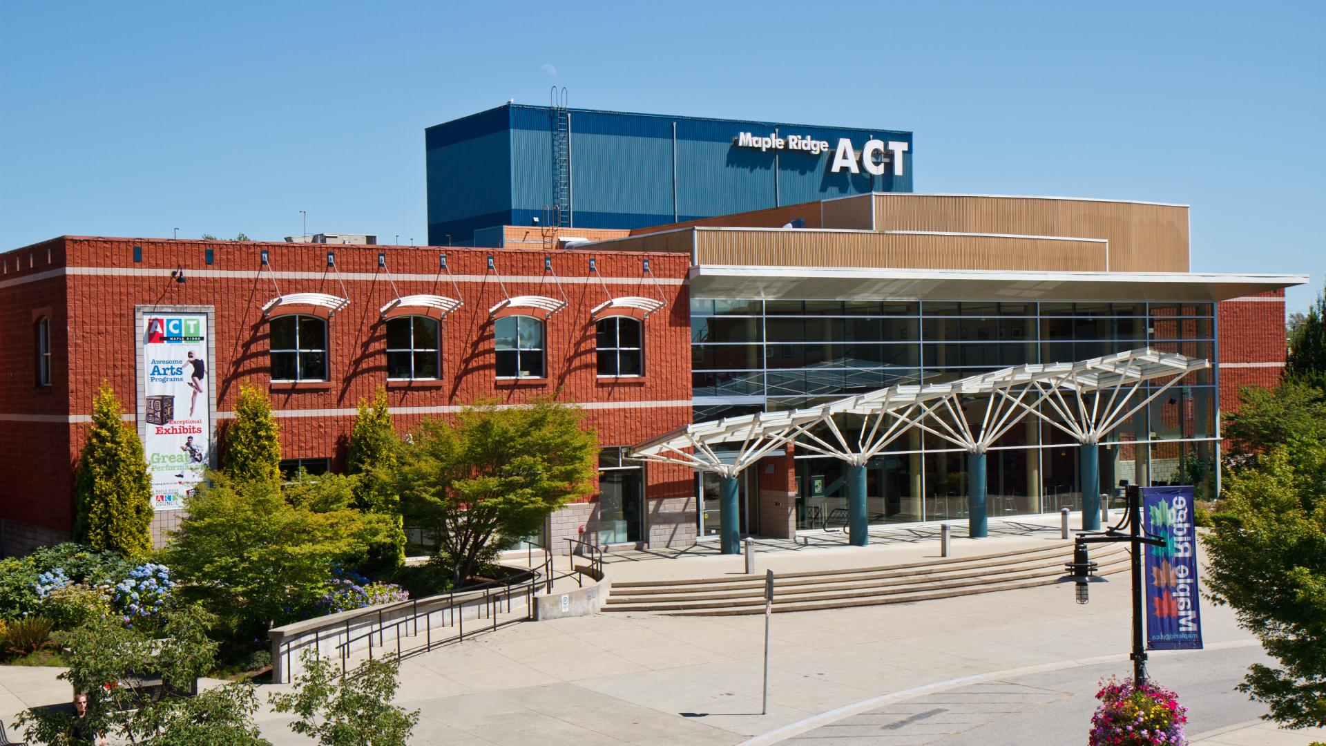 Front wide shot of the ACT Arts Centre building