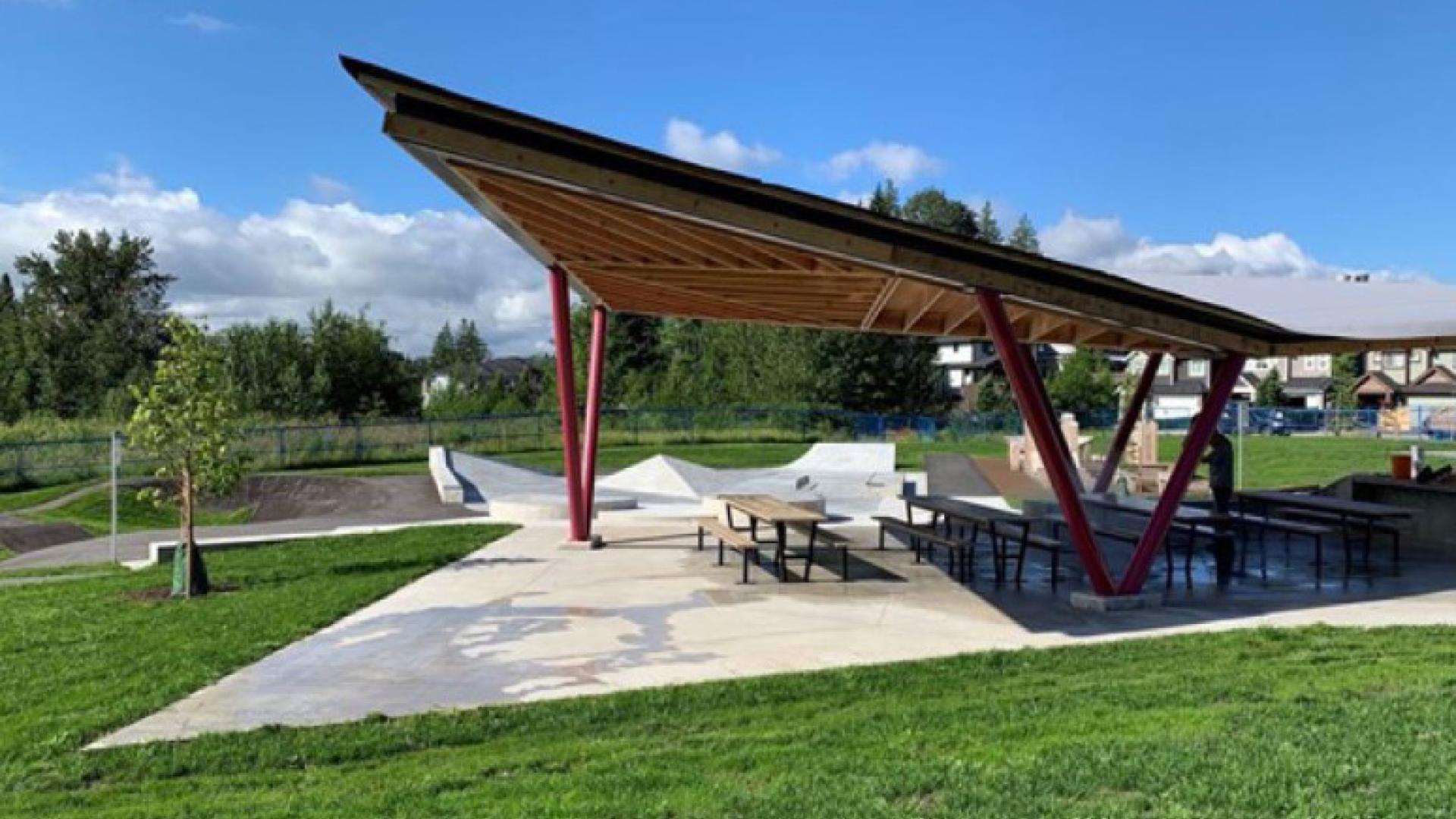 Silver Valley Gathering Place in summer