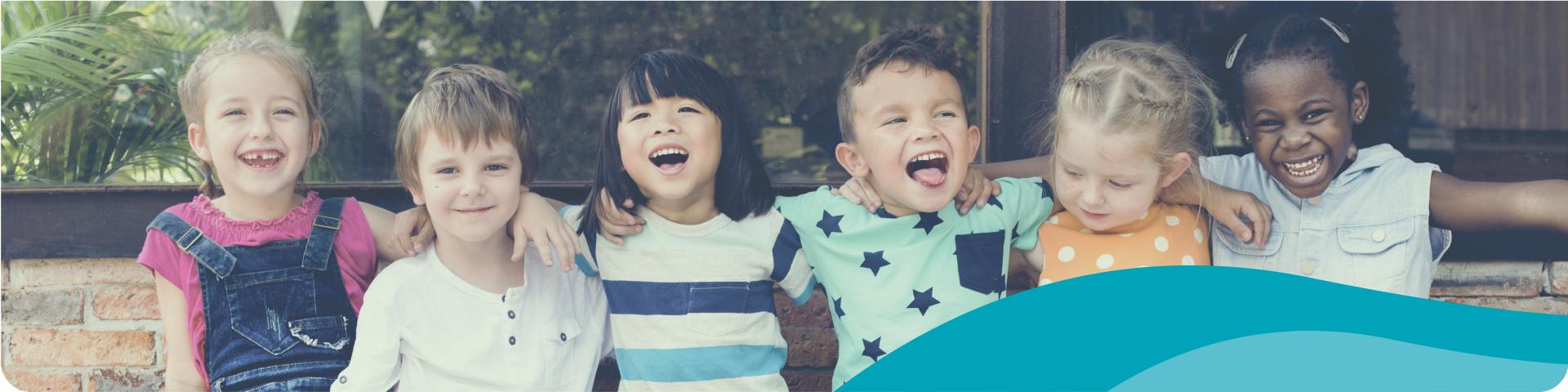 Group of Smiling Children