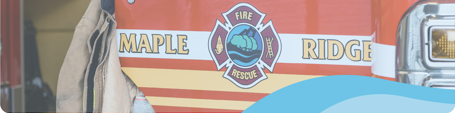 maple ridge fire truck door